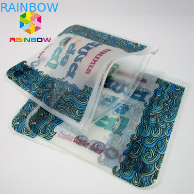 Διαφανής τσάντα μπικινιών τσαντών PVC, πλαστική Swimwear τσάντα της EVA με το φερμουάρ