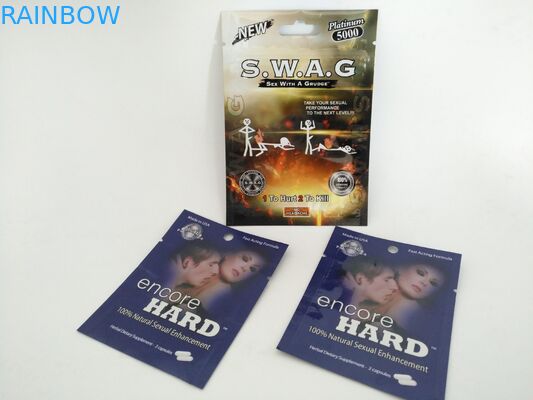 Συσκευάζοντας υγρασία σακουλών φύλλων αλουμινίου ιατρικής ταμπλετών - φυλλόμορφες τσάντες χαπιών φύλλων αλουμινίου Mylar απόδειξης