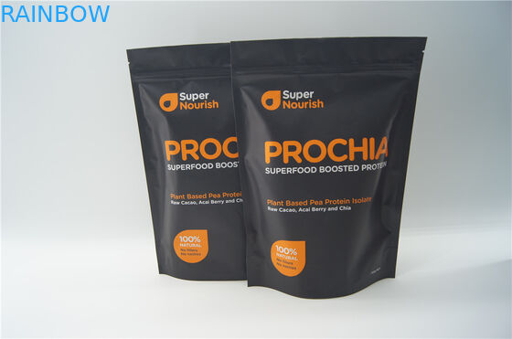 SGS στάση επάνω Ziplock απόδειξης μυρωδιάς τσαντών καρυκευμάτων στη συσκευάζοντας τσάντα φύλλων αλουμινίου αλουμινίου