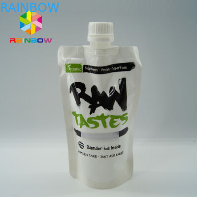 Προσαρμοσμένη τυπωμένη συσκευάζοντας τσάντα μελιού με τους σωλήνες/στάση επάνω στη σακούλα για το μέλι μελισσών