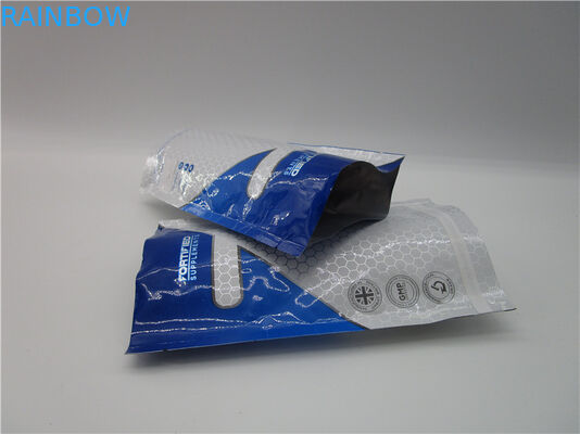 πρωτεϊνική στάση επάνω στη σακούλα για την πρωτεϊνική τσάντα κλειδαριών φερμουάρ φύλλων αλουμινίου αλουμινίου σκονών 2lb