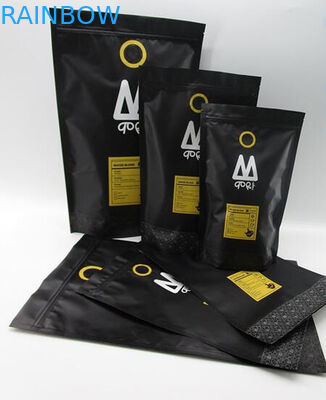 Χονδρική φιλική φτηνή στάση επάνω στις τσάντες καφέ εγγράφου εκτύπωσης 250g/500g/1kg Κραφτ συνήθειας για το φασόλι