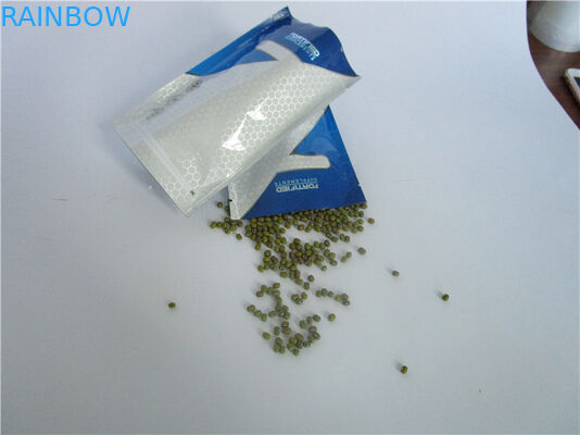 Επαναχρησιμοποιήσιμη τσάντα συσκευασίας τροφίμων φερμουάρ διατροφής σκονών ορρού γάλακτος πρωτεϊνική