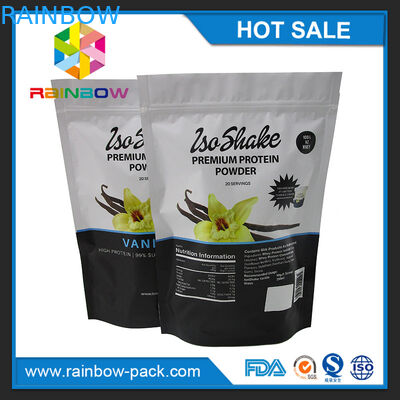Βαθμός τροφίμων στάση 1kg επάνω packaing τσάντα σκονών ορρού γάλακτος στην πρωτεϊνική με ziplock