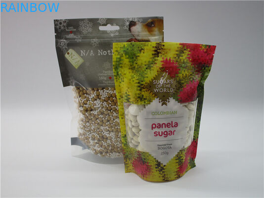 θρεπτική mylar τσάντα φύλλων αλουμινίου τροφίμων τσαντών συμπληρωμάτων συσκευάζοντας με την κλειδαριά φερμουάρ για την πρωτεϊνική σκόνη