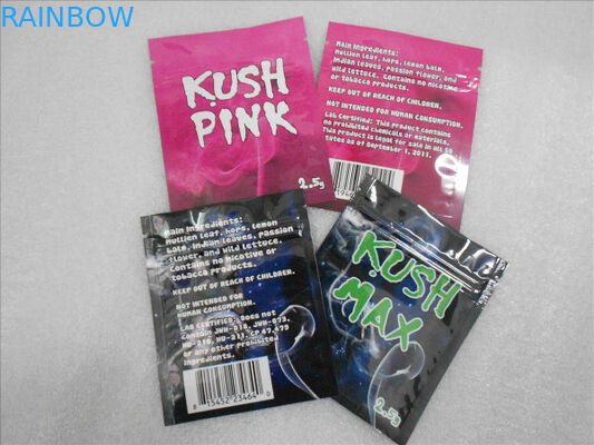 Βοτανικό θυμίαμα ονείρου Καλιφόρνιας που συσκευάζει το επίπεδο φερμουάρ σακούλι χαπιών THC σακουλών χημικό