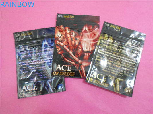 Βοτανικό θυμίαμα ονείρου Καλιφόρνιας που συσκευάζει το επίπεδο φερμουάρ σακούλι χαπιών THC σακουλών χημικό