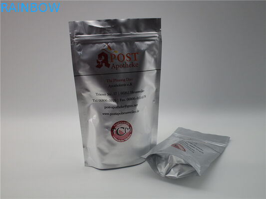 καφετιά τσάντα εγγράφου της Kraft τσαντών συσκευασίας τροφίμων φερμουάρ cOem 600g 1kg με το παράθυρο/το φερμουάρ