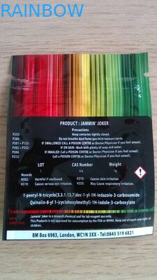 Ζωηρόχρωμη ziplock εκτύπωσης βοτανική συσκευάζοντας τσάντα θυμιάματος για τον πλακατζή 1g Jammin