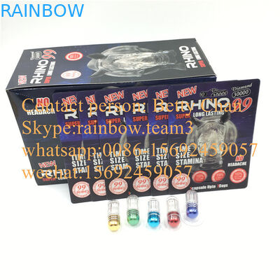 Αρσενική αυξήσεων συσκευάζοντας κάρτα φουσκαλών χαπιών τρισδιάστατη για τον πορφυρό ρινόκερο 99 30000/ρινόκερος 69 35000