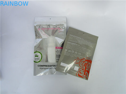 υψηλός - η ποιότητα τρία δευτερεύουσα τσάντα σφραγίδων με ziplock/ziplock τοποθετεί σε σάκκο/τσάντα φερμουάρ για το εσώρουχο