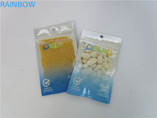 υψηλός - η ποιότητα τρία δευτερεύουσα τσάντα σφραγίδων με ziplock/ziplock τοποθετεί σε σάκκο/τσάντα φερμουάρ για το εσώρουχο