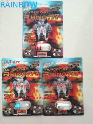 Τοπ-εκτιμημένη τρισδιάστατη συσκευασία χαπιών φύλων ρινοκέρων/αρσενική κάρτα συσκευασίας χαπιών αυξήσεων/τρισδιάστατη κάρτα συσκευασίας φουσκαλών