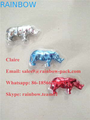 Χονδρική ΑΜΕΡΙΚΑΝΙΚΩΝ ρινοκέρων τρισδιάστατη κάρτα φουσκαλών χαπιών συσκευάζοντας για Go το εμπορευματοκιβώτιο/τη σφαίρα/το μπουκάλι καψών ρινοκέρων