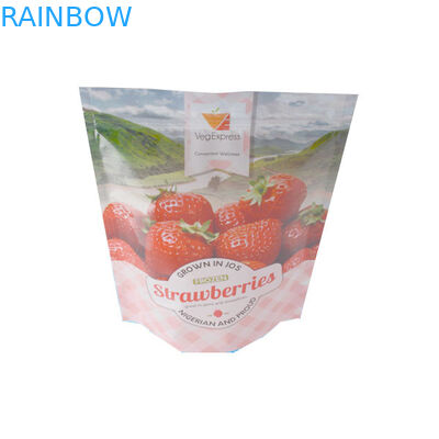 Ziplock πρόχειρων φαγητών πλαστικές σακούλες στάσεων επάνω που συσκευάζουν για ξηρό - συσκευασία φρούτων