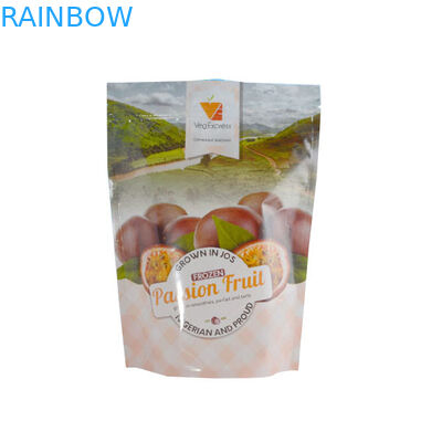 Ziplock πρόχειρων φαγητών πλαστικές σακούλες στάσεων επάνω που συσκευάζουν για ξηρό - συσκευασία φρούτων