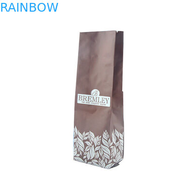 2017 το χονδρικό εμπόριο συγκολλά ψημένη τη 500g συσκευάζοντας τσάντα επίγειου καφέ με το δεσμό βαλβίδων με θερμότητα και κασσίτερου