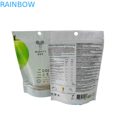 Η συνήθεια τύπωσε τις πλαστικές σακούλες που συσκευάζουν τοποθετημένες σε στρώματα τις φύλλο αλουμινίου Ziplock Mylar τσάντες για την καραμέλα