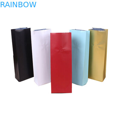 συγκολλήστε ψημένες τις 500g επίγειες πλαστικές σακούλες που συσκευάζουν με θερμότητα την τσάντα καφέ με το δεσμό βαλβίδων και κασσίτερου