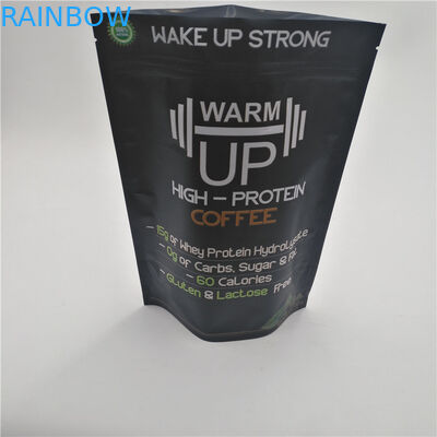 η συνήθεια 1lb -5lb τύπωσε τις πλαστικές σακούλες βαθμού τροφίμων που συσκευάζουν τη φρέσκια συσκευασία φασολιών καφέ