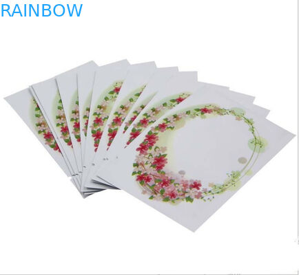 Η συνήθεια τύπωσε την τρεις σφραγισμένη πλευρά άσπρη πλαστική συσκευάζοντας τσάντα δειγμάτων χρώματος για τη μάσκα προσώπου