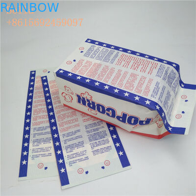 Popcorn μικροκυμάτων συσκευασία τσαντών πρόχειρων φαγητών