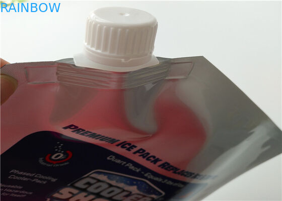 Υπεραγορών θαλασσινών μονωμένη πιό δροσερή τσάντα φύλλων αλουμινίου αργιλίου φρούτων μίας χρήσης/τσάντα πάγου