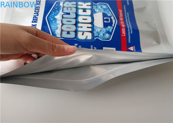 Υπεραγορών θαλασσινών μονωμένη πιό δροσερή τσάντα φύλλων αλουμινίου αργιλίου φρούτων μίας χρήσης/τσάντα πάγου