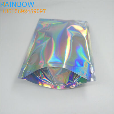 Στάση επάνω στη συσκευασία σακουλών φύλλων αλουμινίου κλειδαριών φερμουάρ