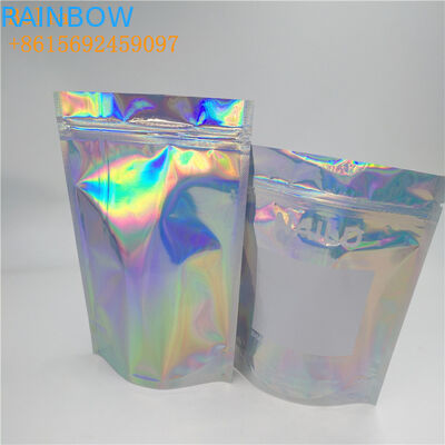 Στάση επάνω στη συσκευασία σακουλών φύλλων αλουμινίου κλειδαριών φερμουάρ