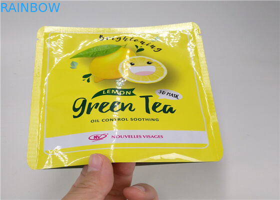 Στιλπνή καλλυντική συσκευάζοντας τσάντα επίδρασης