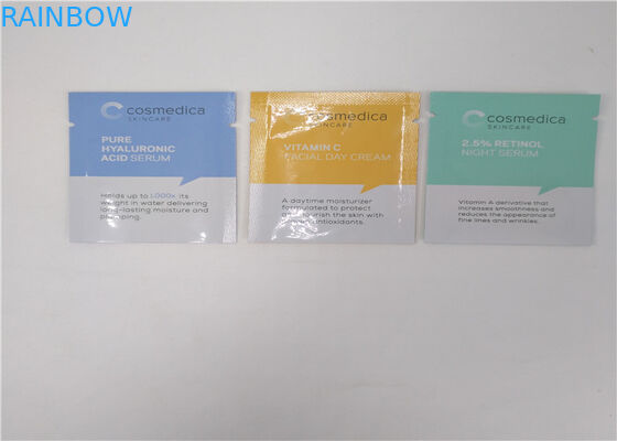 Στιλπνή καλλυντική συσκευάζοντας τσάντα επίδρασης