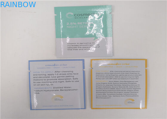 Στιλπνή καλλυντική συσκευάζοντας τσάντα επίδρασης