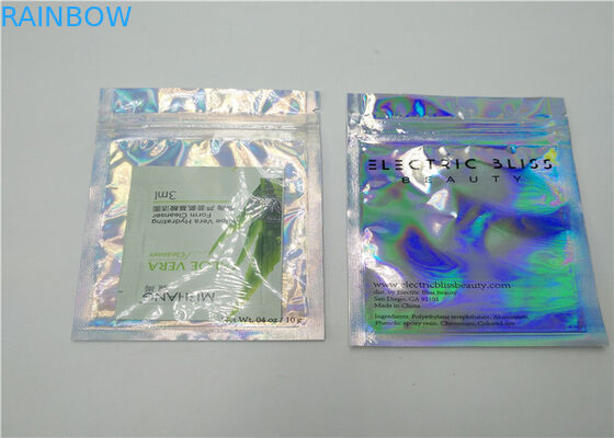 Στιλπνή καλλυντική συσκευάζοντας τσάντα επίδρασης