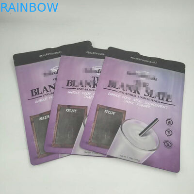 Συσκευασία τσαντών πρόχειρων φαγητών εκτύπωσης συνήθειας, τσάντες τσιπ που συσκευάζει με το φερμουάρ