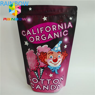 Το φύλλο αλουμινίου τοποθέτησε το βαθμό τροφίμων συσκευασίας τσαντών πρόχειρων φαγητών σε στρώματα πάχος 100 - 150 μικρού