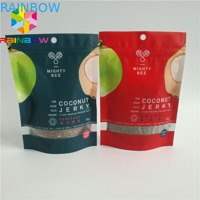 Το φύλλο αλουμινίου τοποθέτησε το βαθμό τροφίμων συσκευασίας τσαντών πρόχειρων φαγητών σε στρώματα πάχος 100 - 150 μικρού