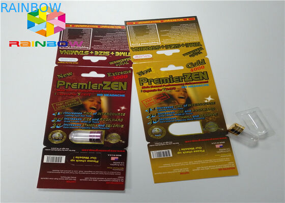 τρισδιάστατος τρελλός ρινόκερος 69 ρινόκερος 7 επίδρασης καψών φύλων χαπιών συσκευάζοντας κιβώτια χαπιών αυξήσεων καρτών αρσενικά και τρισδιάστατες κάρτες φουσκαλών/κιβώτιο