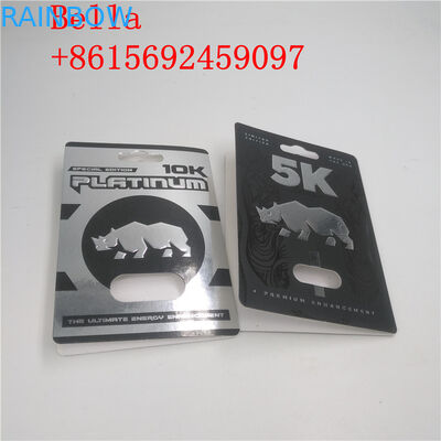 Συσκευασία καρτών φουσκαλών χαπιών φύλων EXtacy Hardsteel