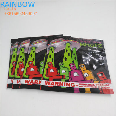 Μικρές πλαστικές σακούλες μεγέθους που συσκευάζουν το βαθμό τροφίμων για βοτανικό/τα χάπια