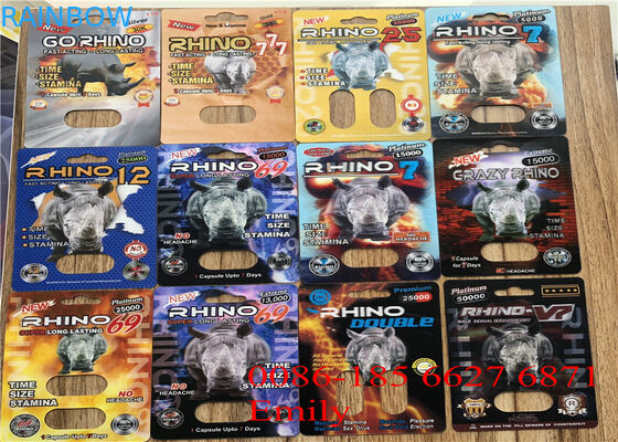 Κόκκινο πακέτο φουσκαλών Goldreallas που συσκευάζει την καυτή σφράγιση για φαρμακευτικό βιομηχανικό