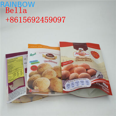 SGS τσαντών συσκευασίας πρόχειρων φαγητών κλειδαριών φερμουάρ ΜΑΝΊΑ πιστοποιημένη με το σαφές κατώτατο σημείο