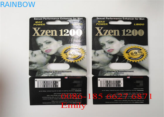 Κατάλληλη συσκευασία πακέτων φουσκαλών χαπιών ρινοκέρων με την επίδραση επιφάνειας αποτύπωσης σε ανάγλυφο