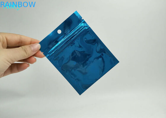 Επίπεδες πλαστικές σακούλες μορφής που συσκευάζουν τον ασφαλή βαθμό τροφίμων με τις εγκοπές δακρυ'ων