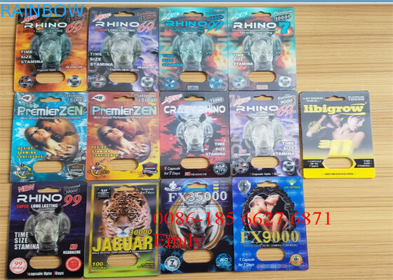 Συσκευασία καρτών φουσκαλών cOem για την ενίσχυση της ανώτατης συσκευασίας καψών ατόμων