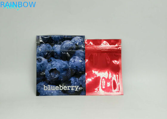 Δευτερεύουσα συσκευασία σακουλών φύλλων αλουμινίου σφραγίδων Thress, συσκευάζοντας τσάντες φύλλων αλουμινίου κλειδαριών φερμουάρ για την άδεια λουλουδιών σπόρου