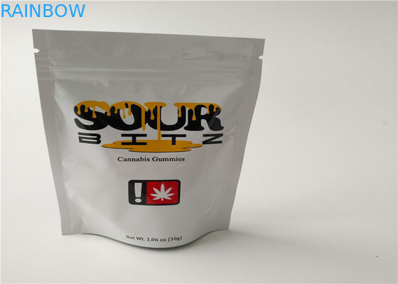 Gravure συσκευασίας θυμιάματος περάτωσης κουμπιών βοτανική εκτύπωση με την αεροστεγή σφραγίδα φερμουάρ