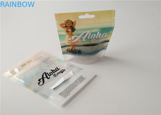 Resealable βοτανική συσκευασία θυμιάματος THC, πλαστικές τσάντες φερμουάρ για τη συσκευασία χαπιών