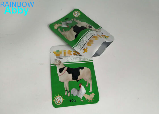 Τετραγωνική Σφραγίδα Δάκρυς Τροφίμων Σώου Τροφίμων Προσαρμογή Μέγεθος Για Τροφή Κοτόπουλου / Βοοειδών / Προβάτων