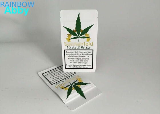 Δευτερεύον Gusset 10000 MOQ εμποδίων αερίου τσαντών φύλλων αλουμινίου αργιλίου εκτύπωσης χρυσό ματ